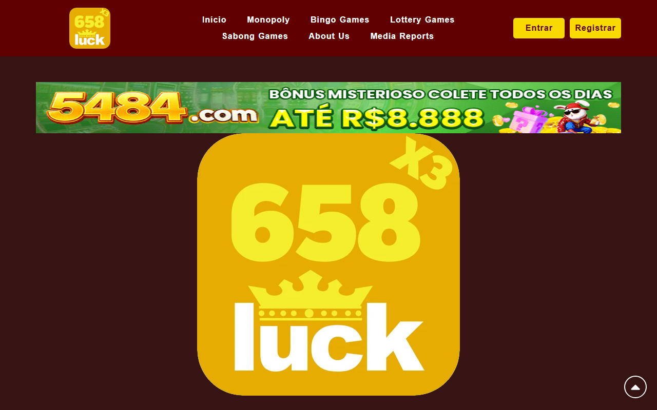 658luckcom.com screenshot