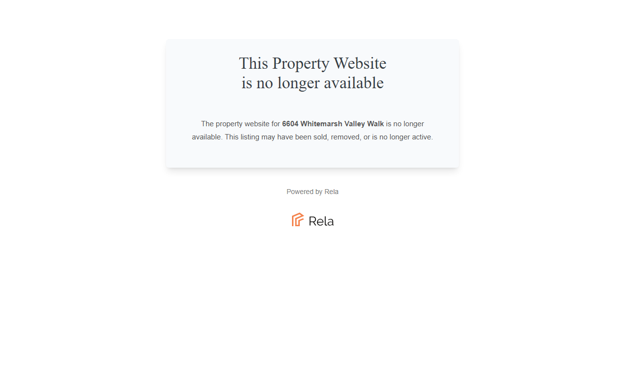 6604whitemarsh.com screenshot