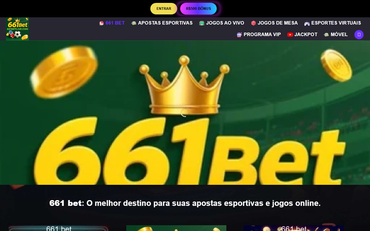 661betlive.com screenshot