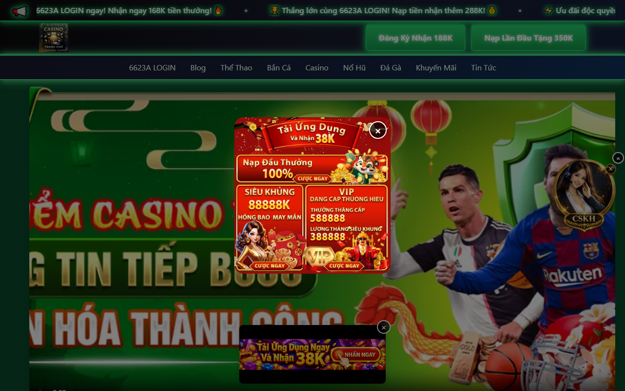 6623aloginvip.com screenshot