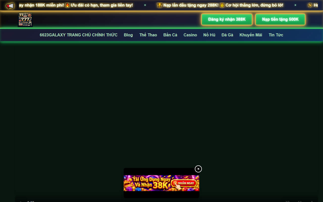6623galaxyhombet.com screenshot