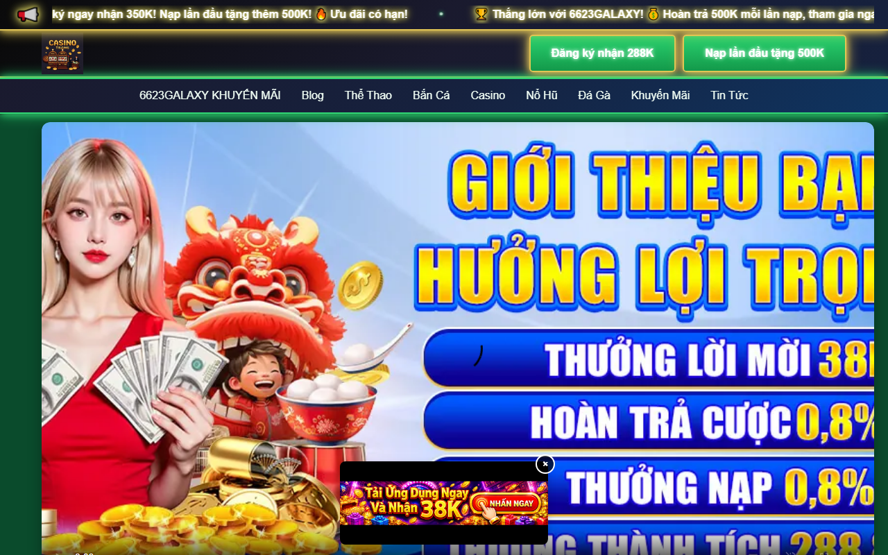 6623galaxyslot.com screenshot