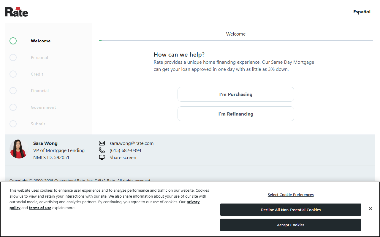 662homeloan.com screenshot