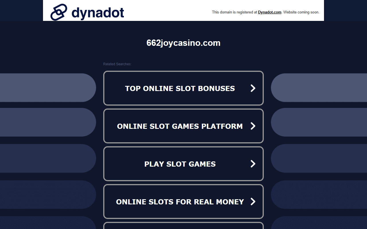 662joycasino.com screenshot
