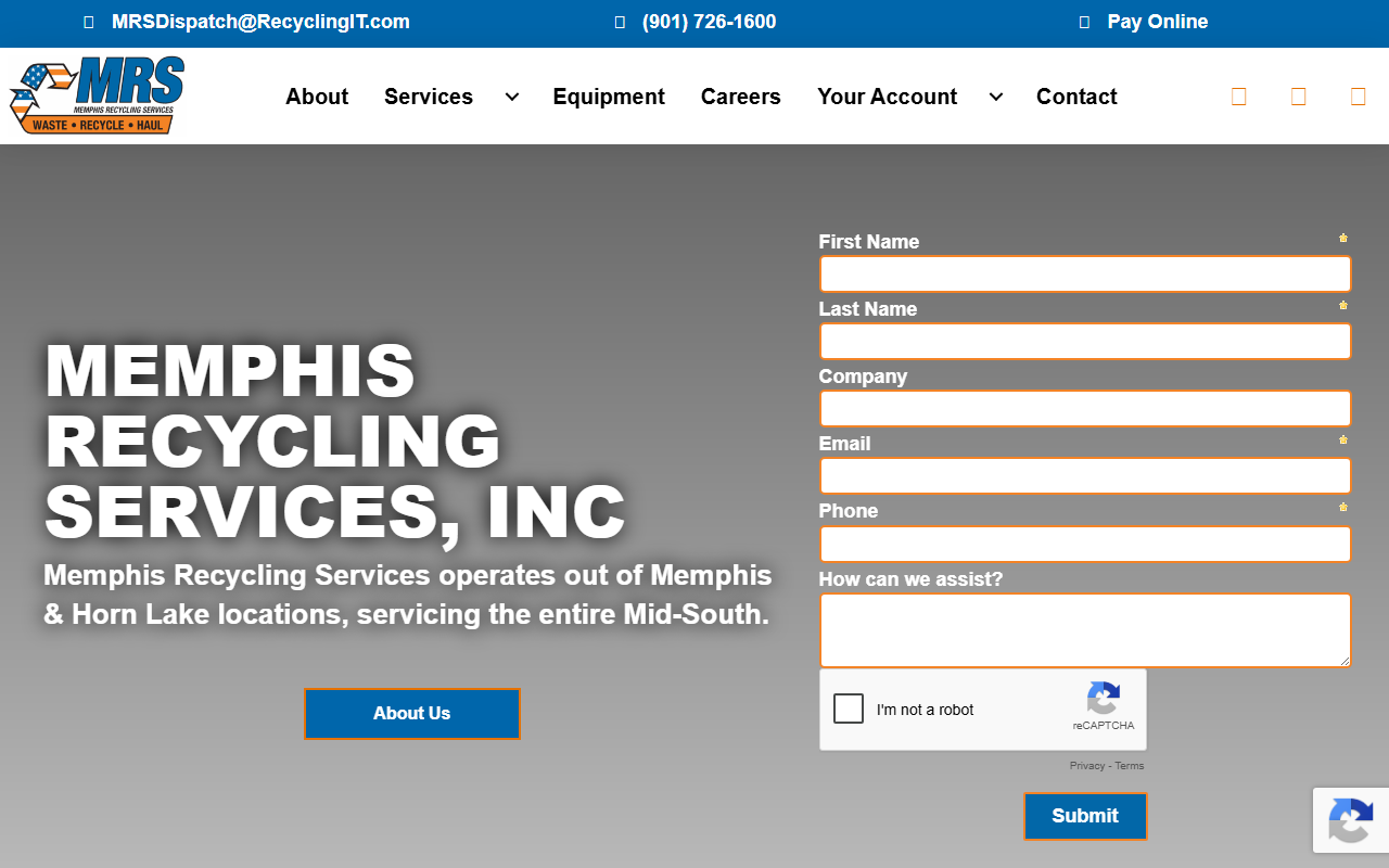 662recycle.com screenshot