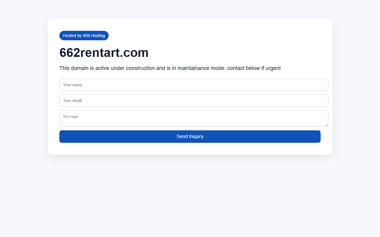 662rentart.com screenshot