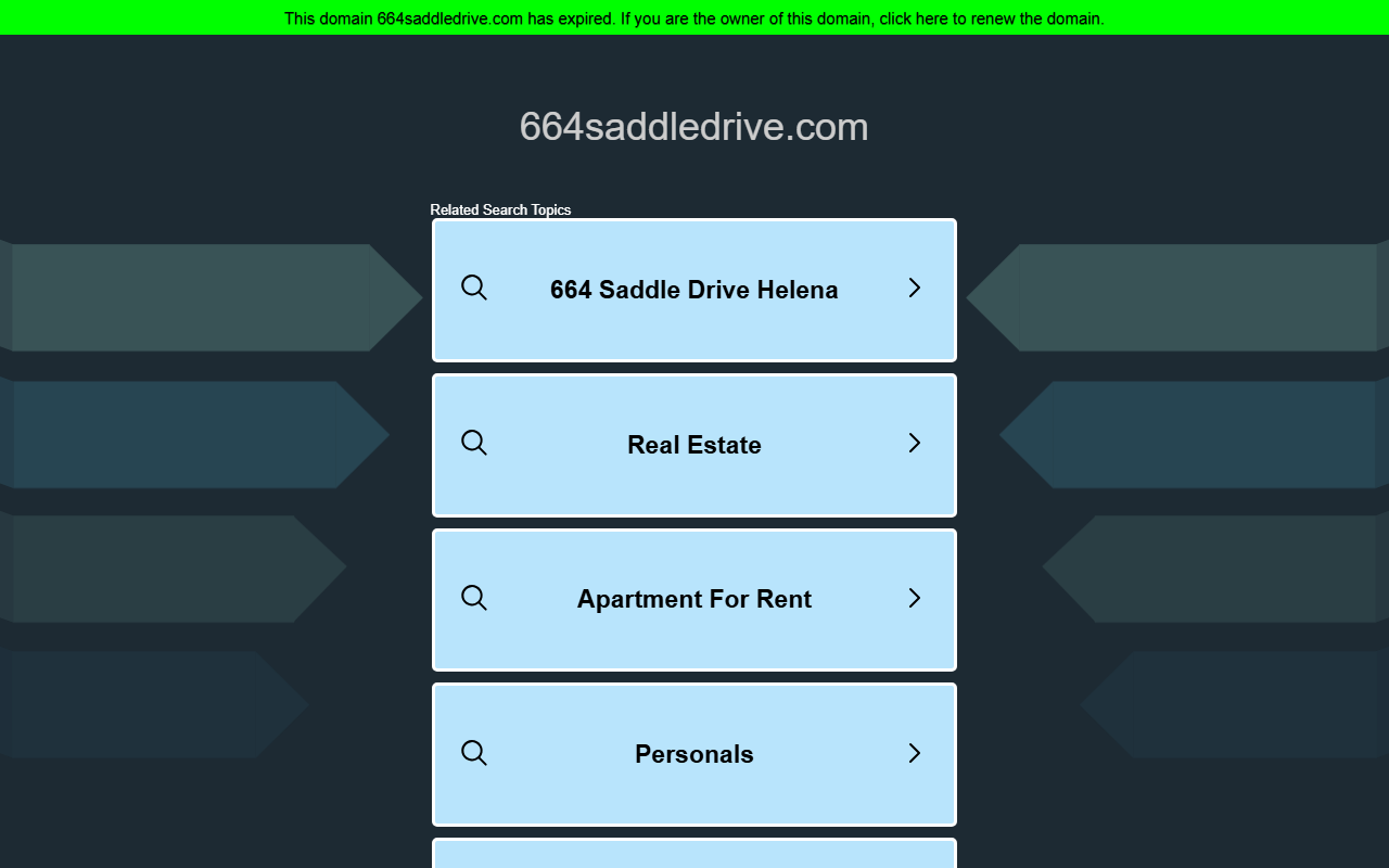 664saddledrive.com screenshot