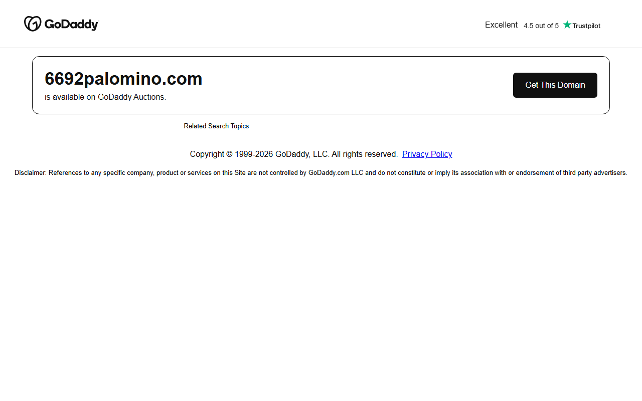 6692palomino.com screenshot