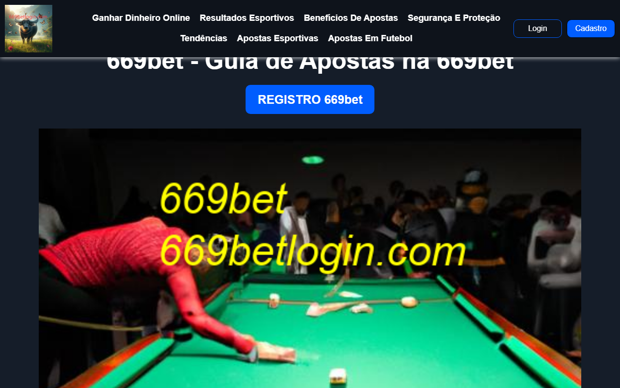 669betlogin.com screenshot