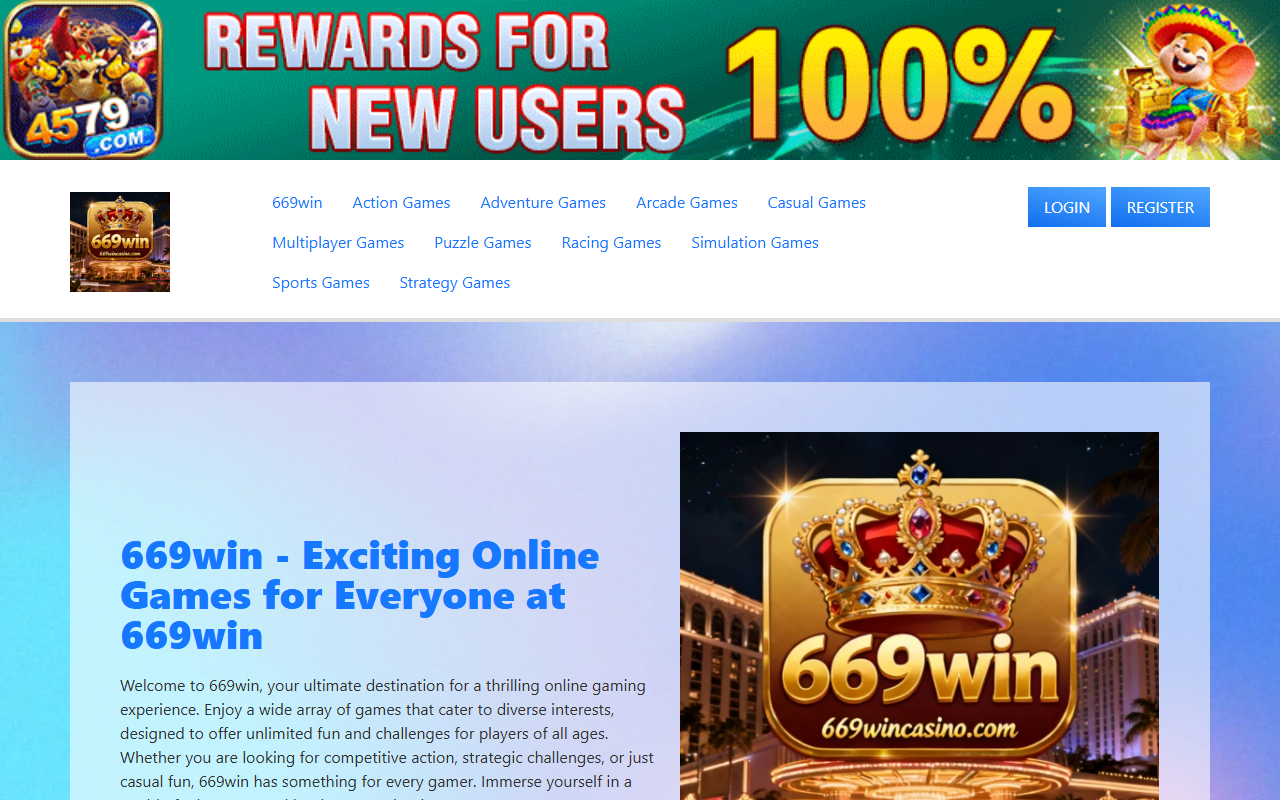 669wincasino.com screenshot
