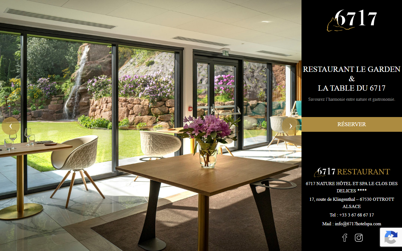 6717restaurant.com screenshot