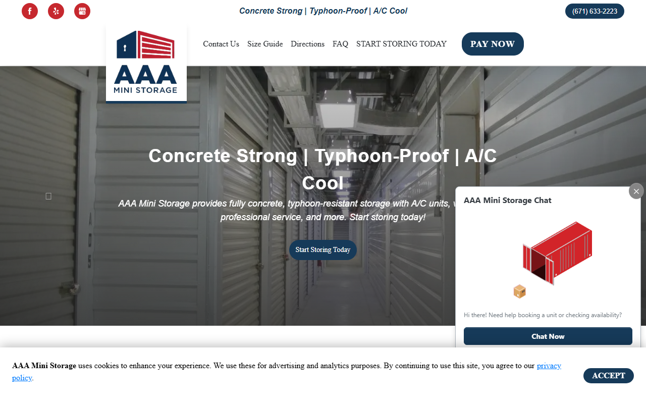 671ministorage.com screenshot