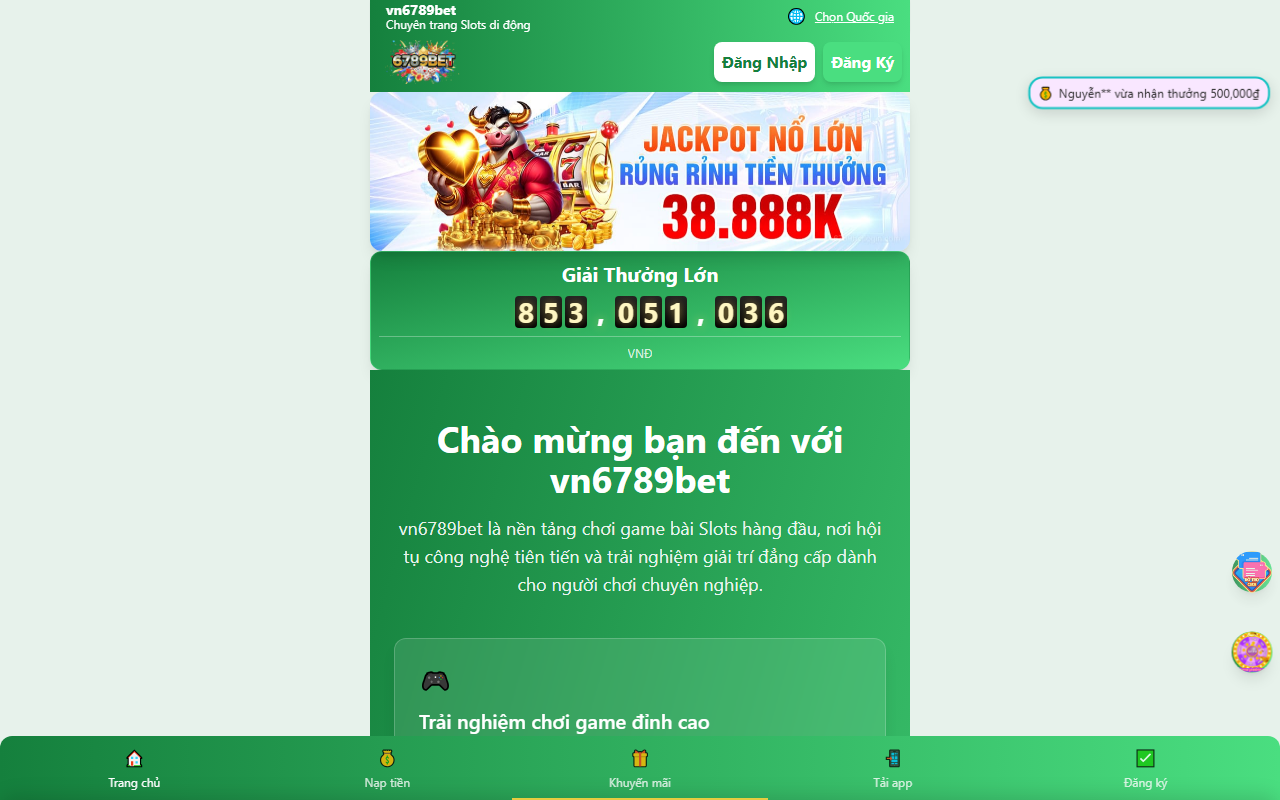 6789betlogin.com screenshot