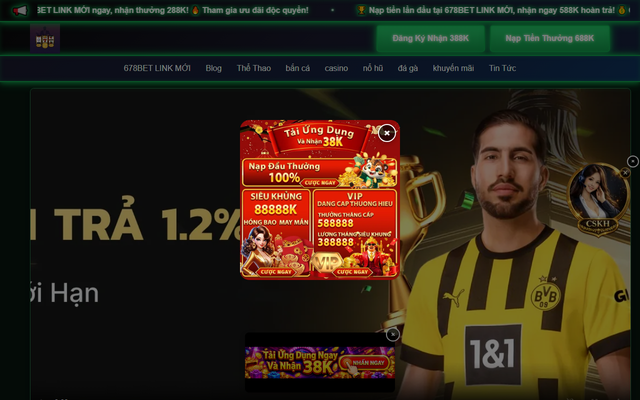 678betlinkbet.com screenshot