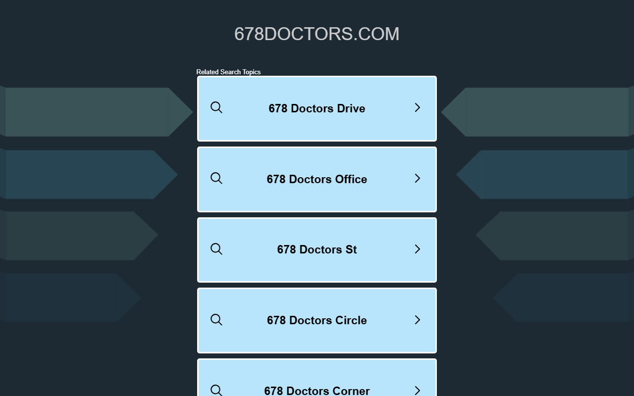 678doctors.com screenshot