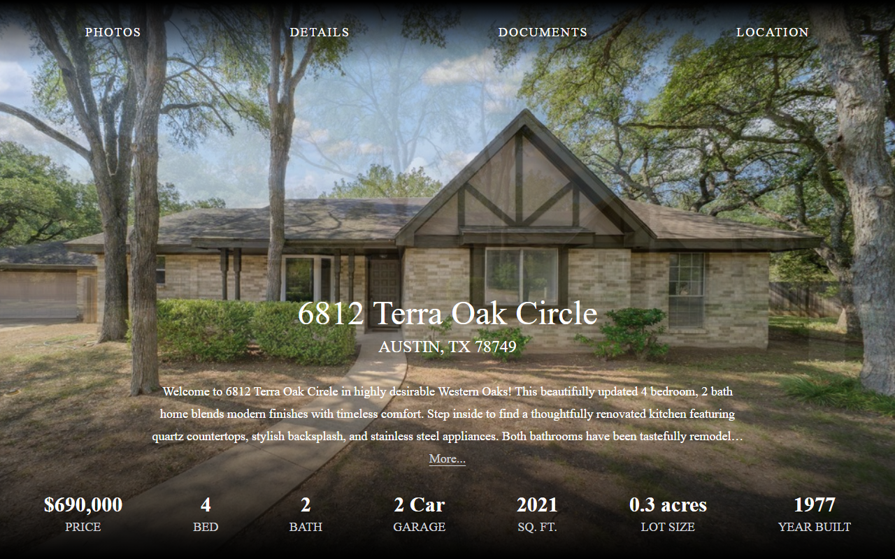 6812terraoak.com screenshot