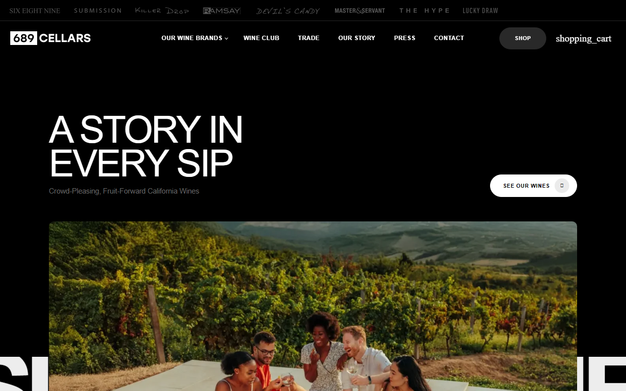 689cellars.com screenshot