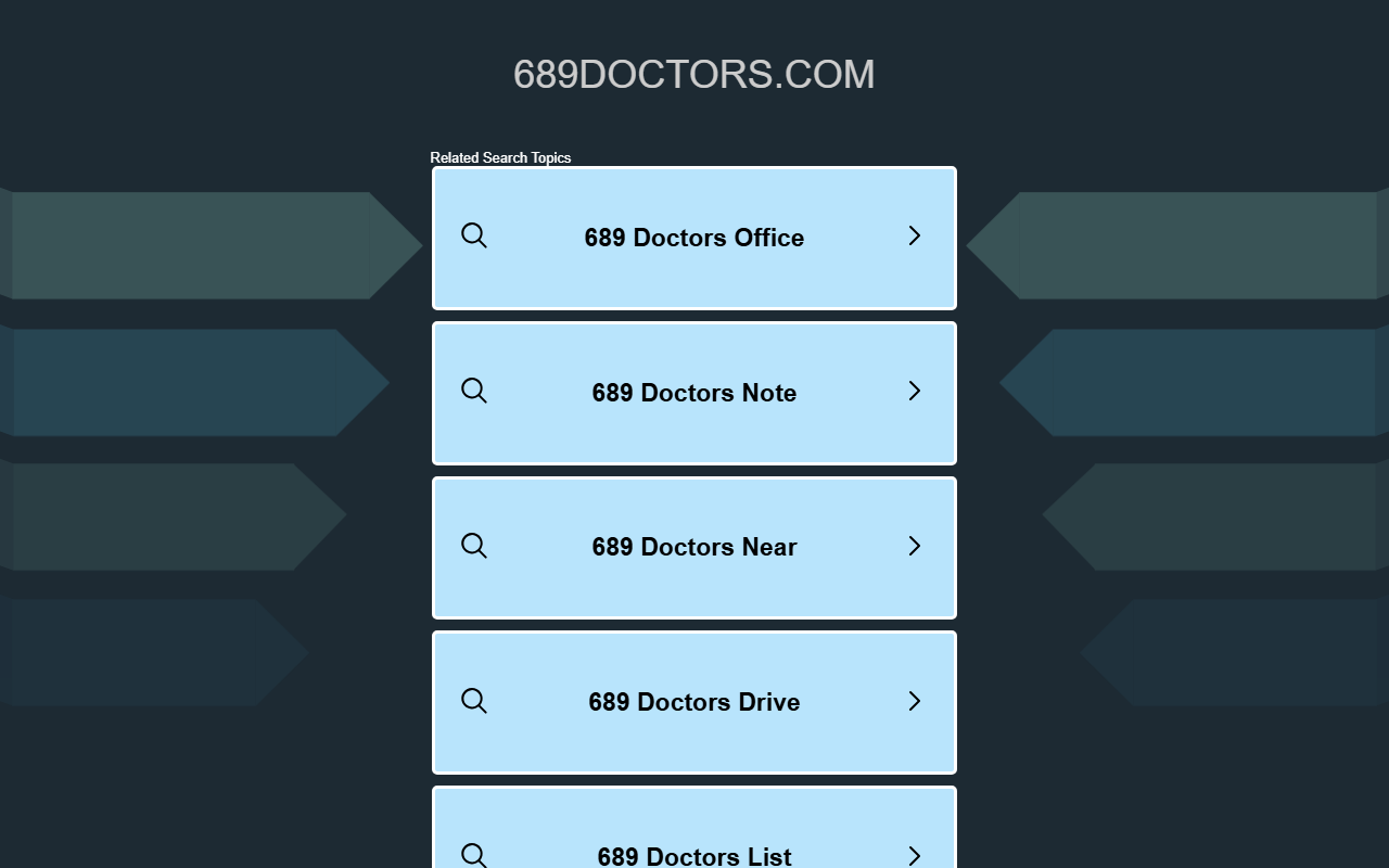 689doctors.com screenshot