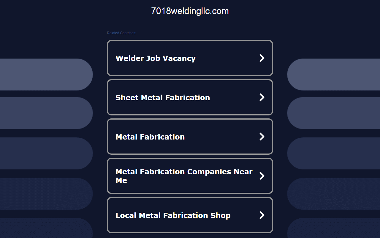 7018weldingllc.com screenshot