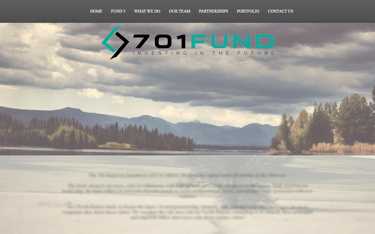 701angelfund.com screenshot