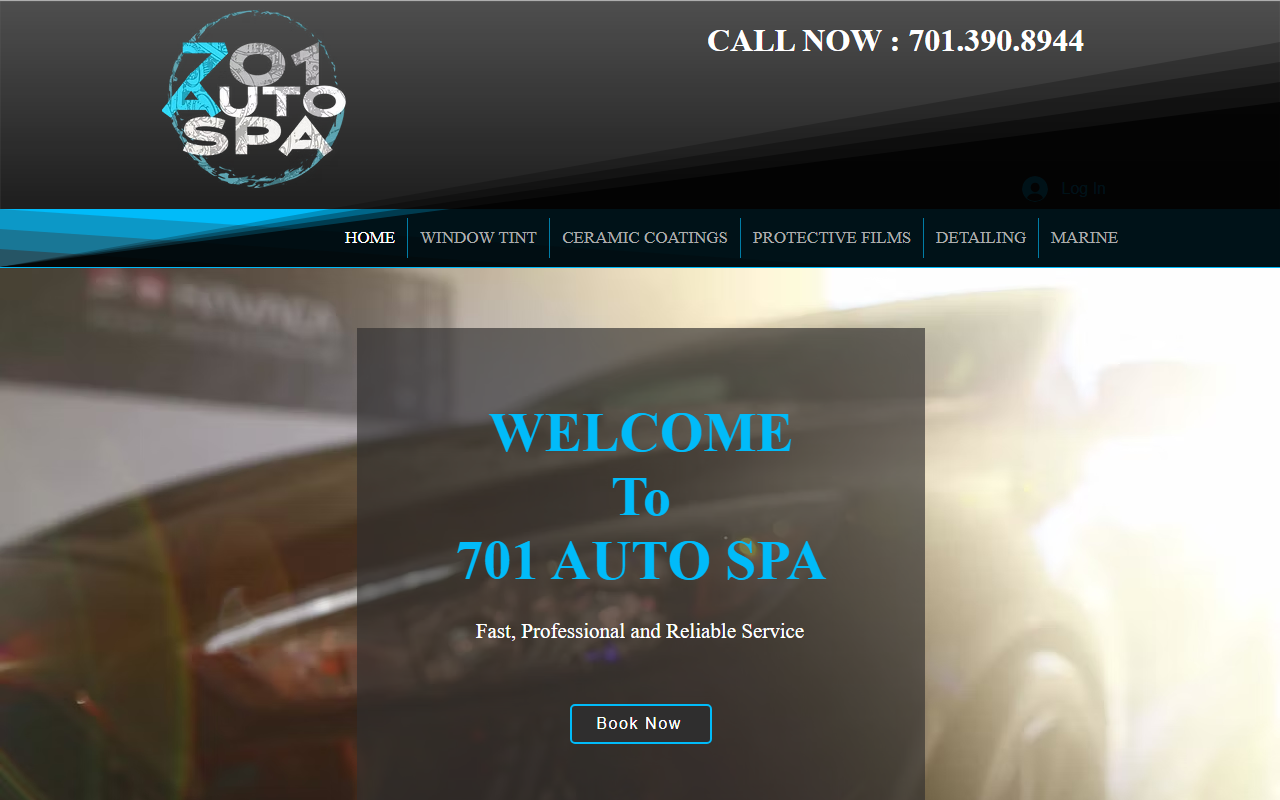 701autospa.com screenshot