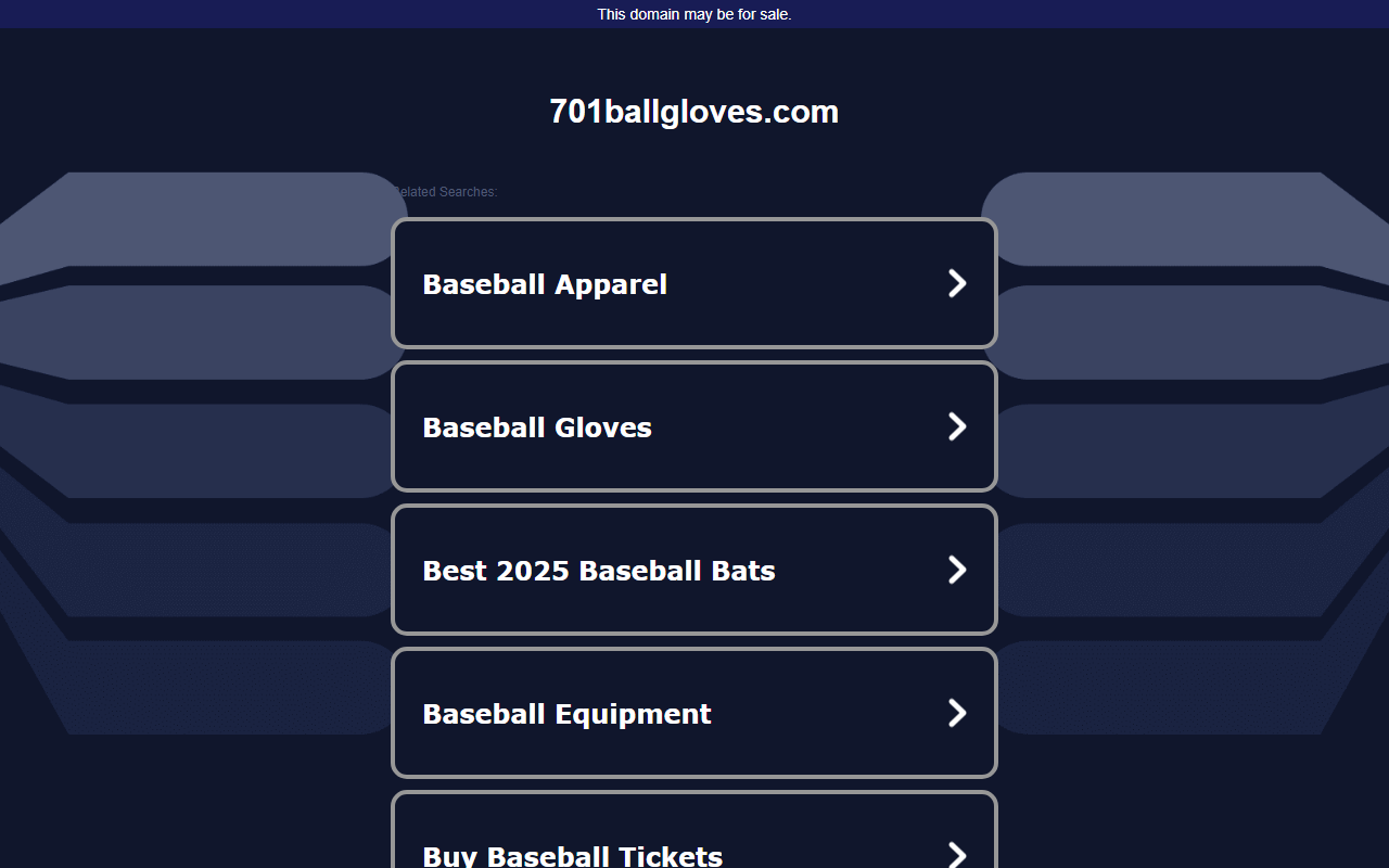 701ballgloves.com screenshot
