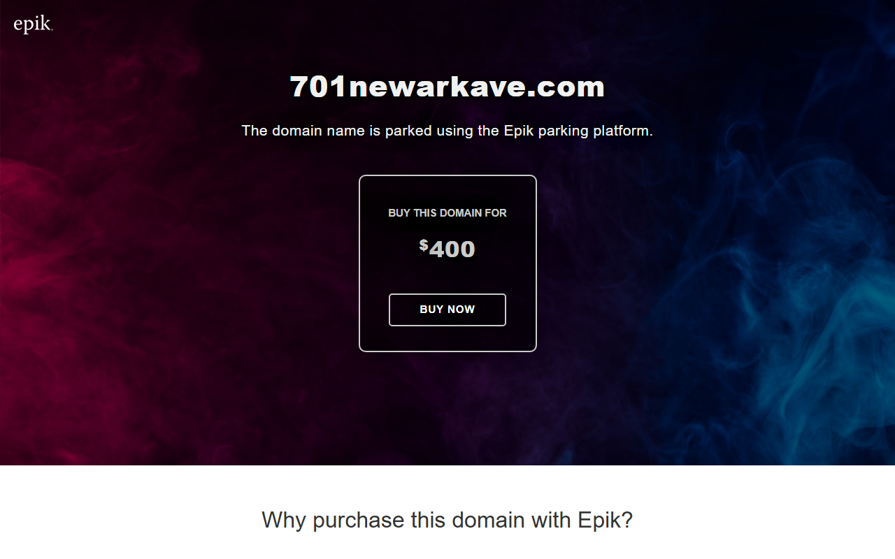 701newarkave.com screenshot