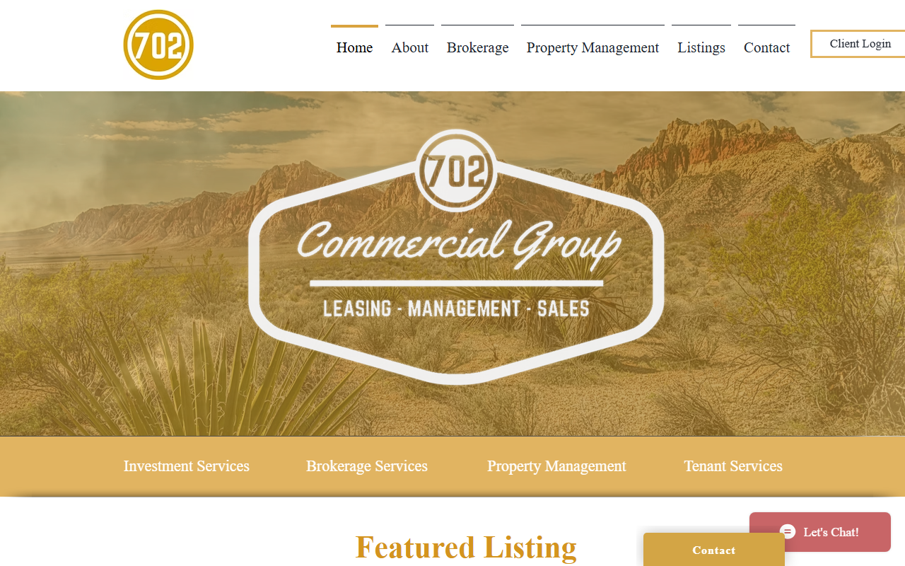 702commercial.com screenshot