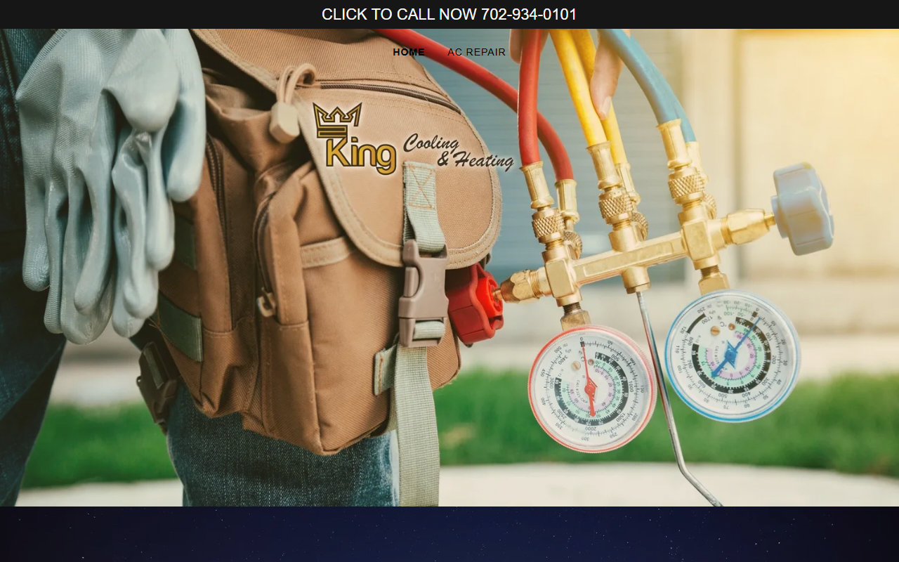 702cooling.com screenshot