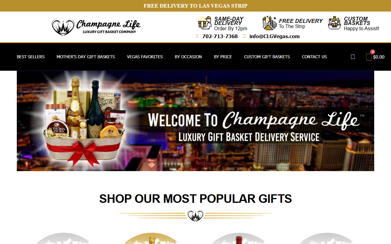 702giftbaskets.com screenshot