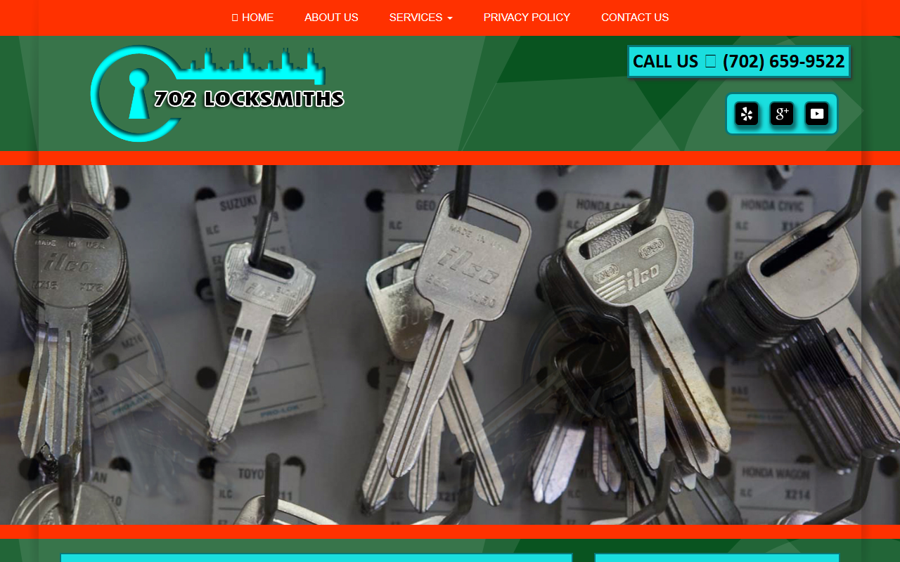 702locksmiths.com screenshot
