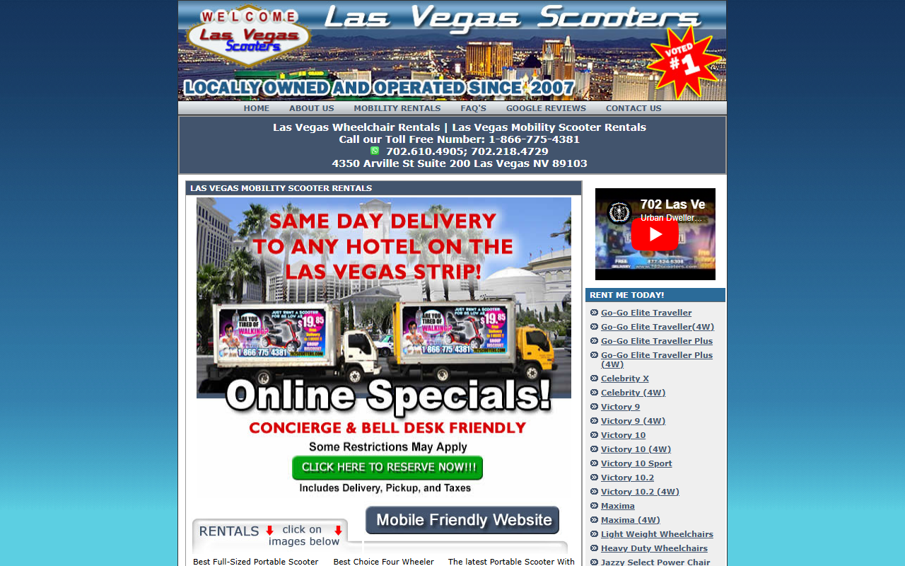 702scooters.com screenshot