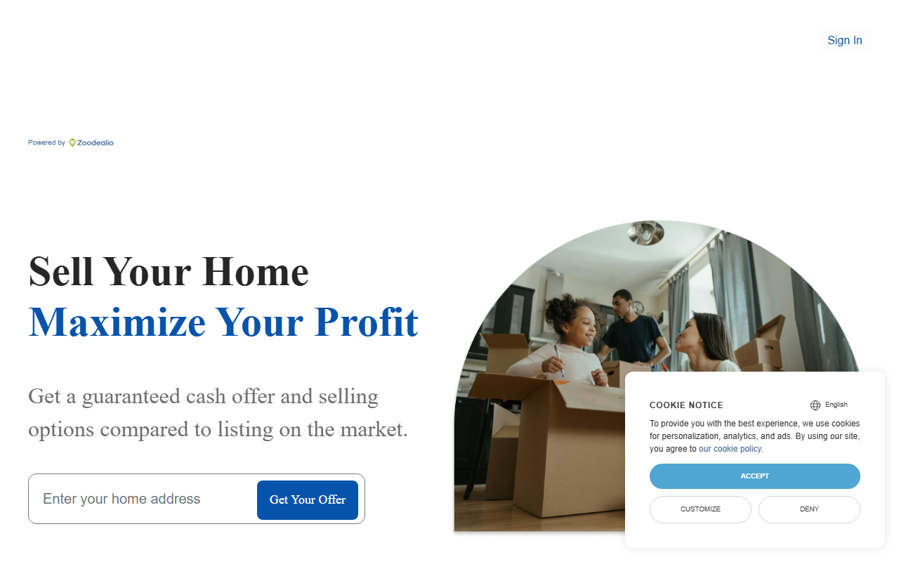 702sellyourhome.com screenshot