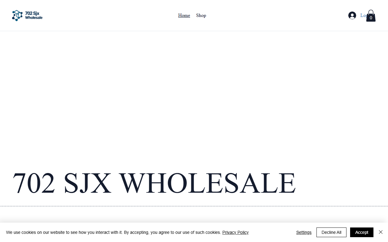 702sjxwholesale.com screenshot