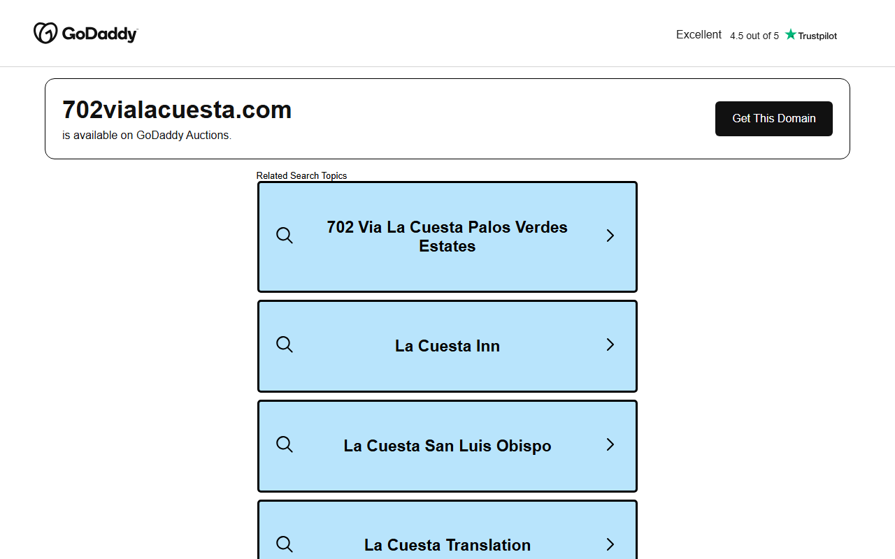 702vialacuesta.com screenshot
