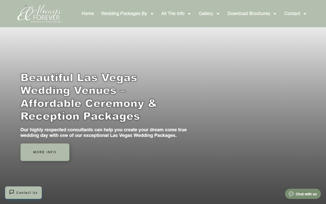 702weddingslv.com screenshot