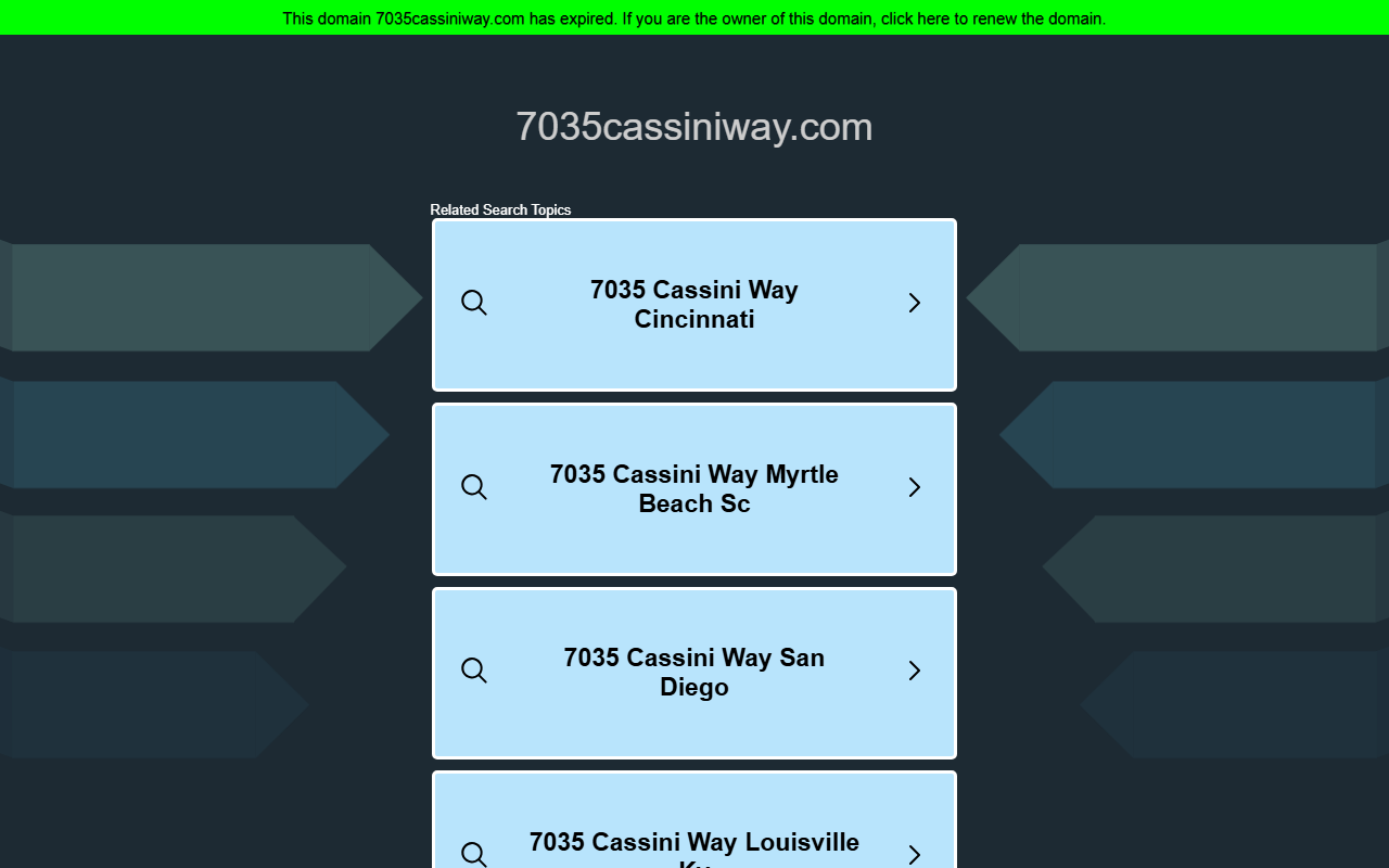 7035cassiniway.com screenshot