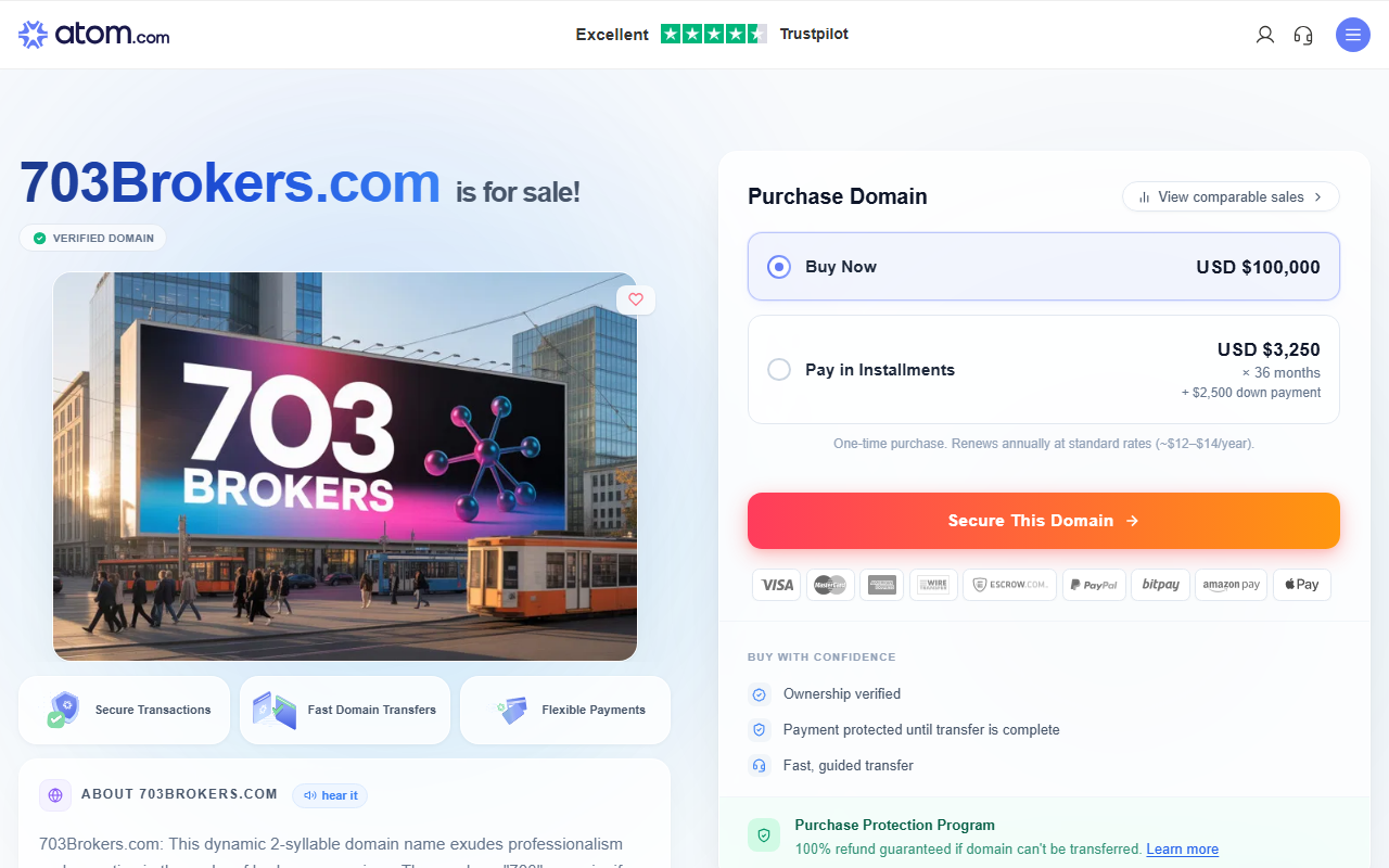 703brokers.com screenshot