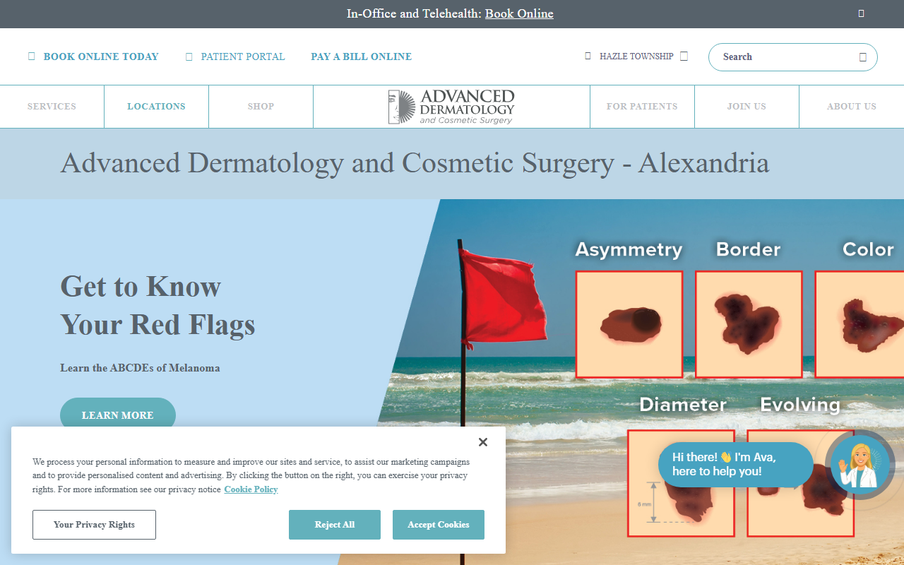 703dermatology.com screenshot