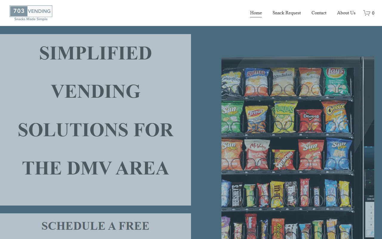 703vending.com screenshot