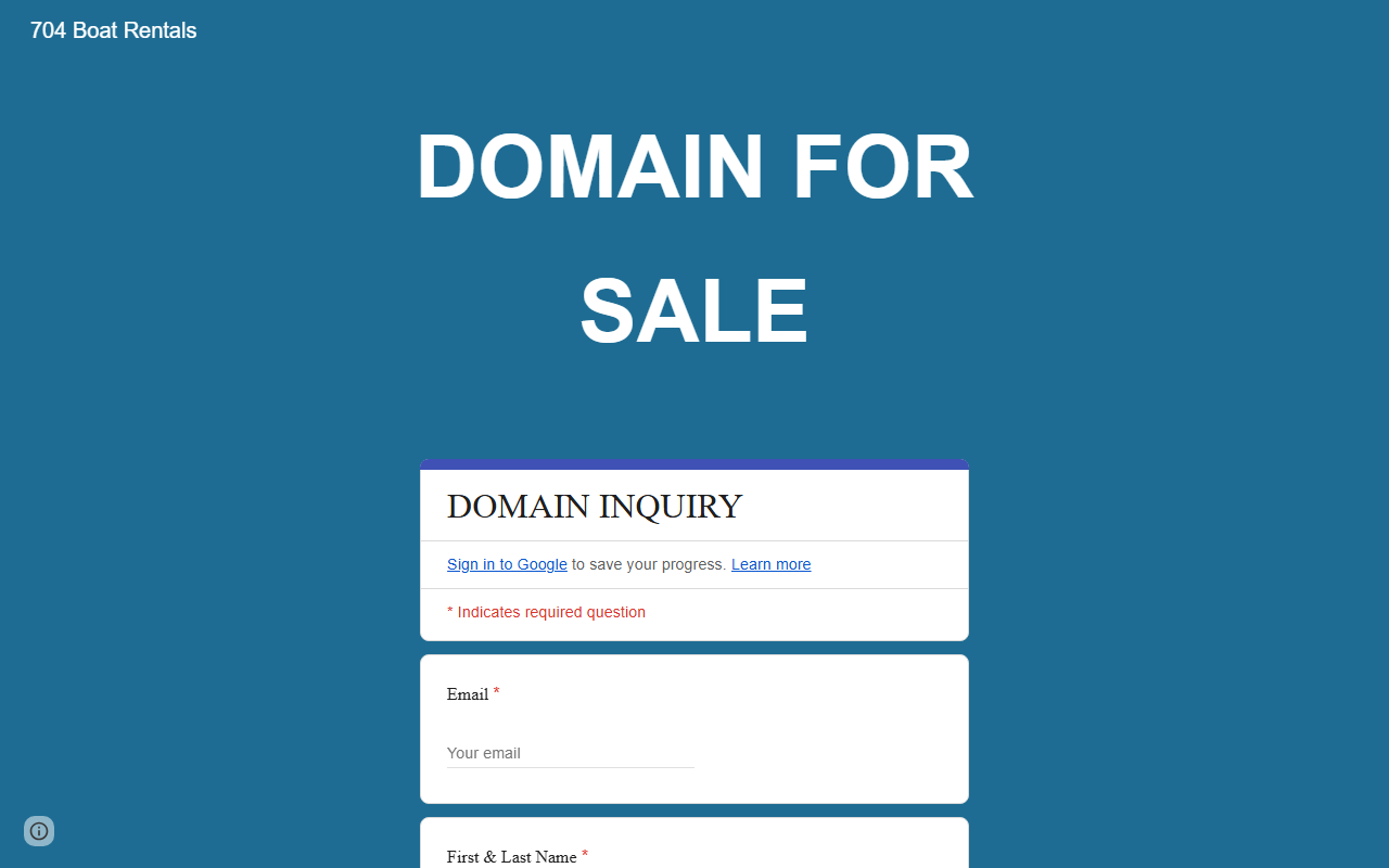 704boatrentals.com screenshot