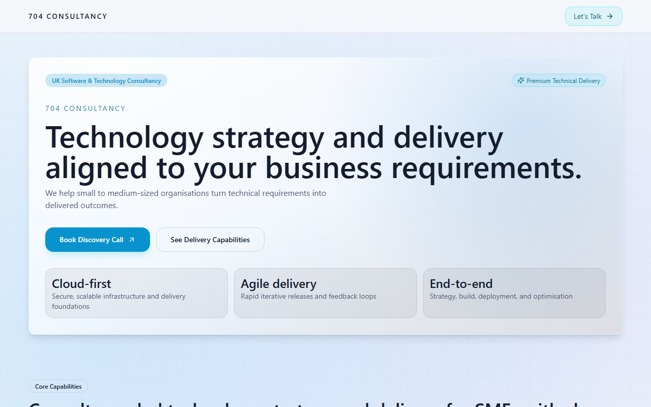 704consultancy.com screenshot