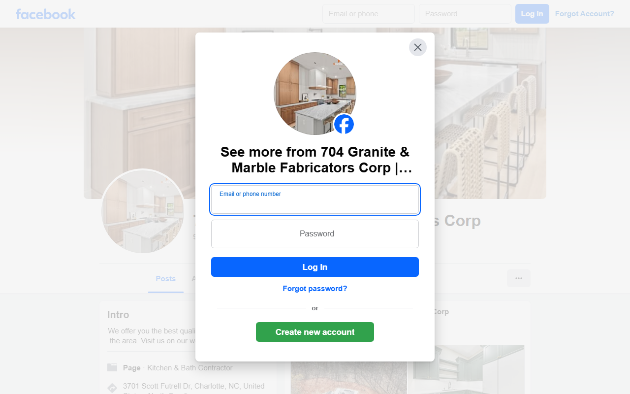704granite.com screenshot