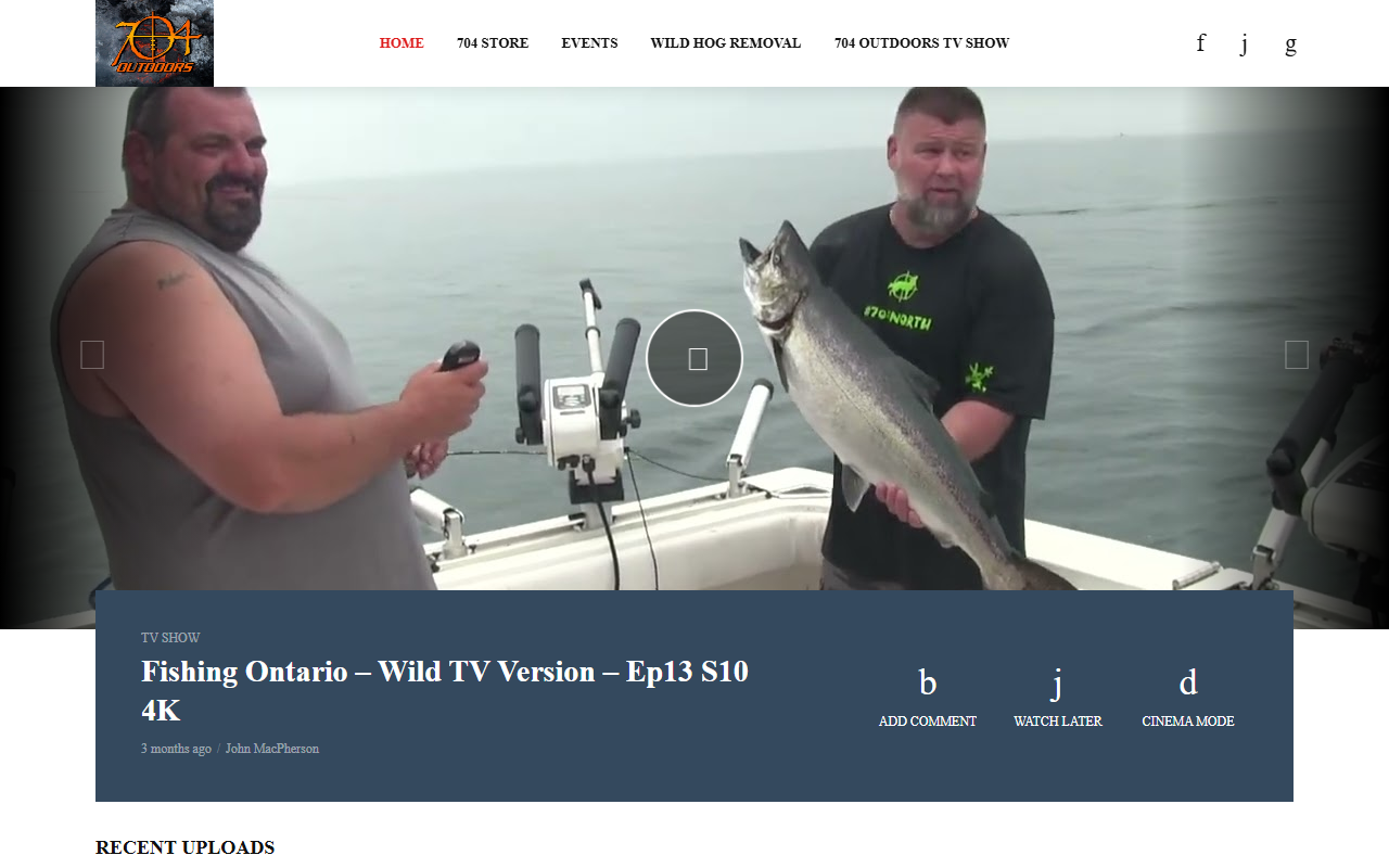 704outdoors.com screenshot