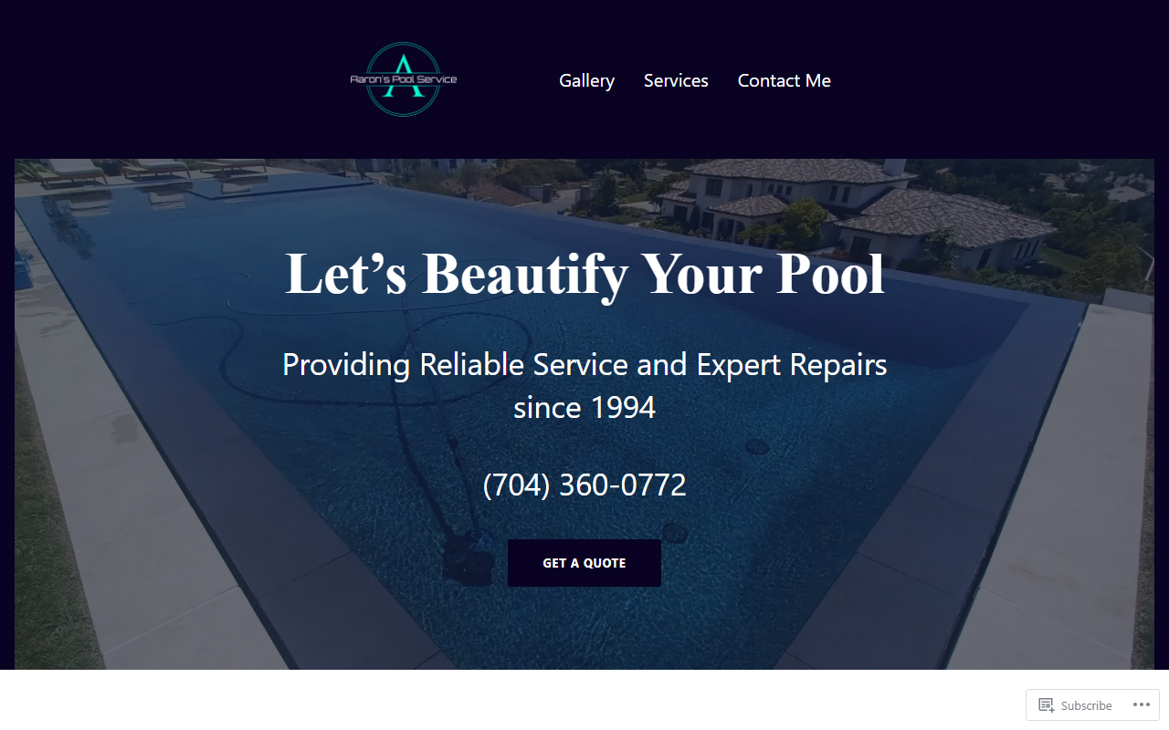 704poolservice.com screenshot