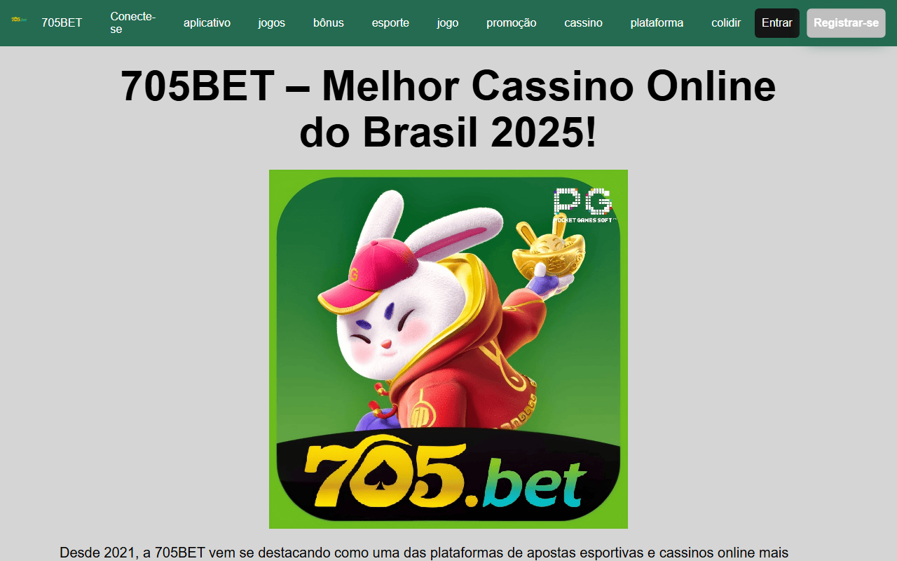 705bet-brasil.com screenshot