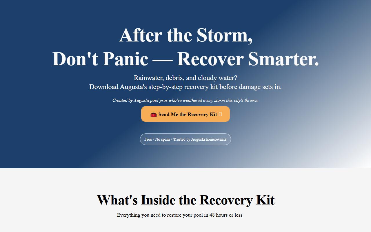 706afterthestorm.com screenshot
