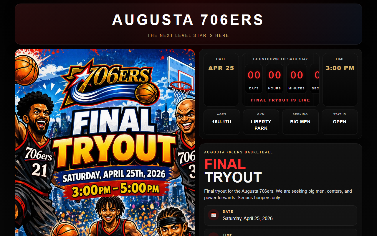 706ersbasketball.com screenshot