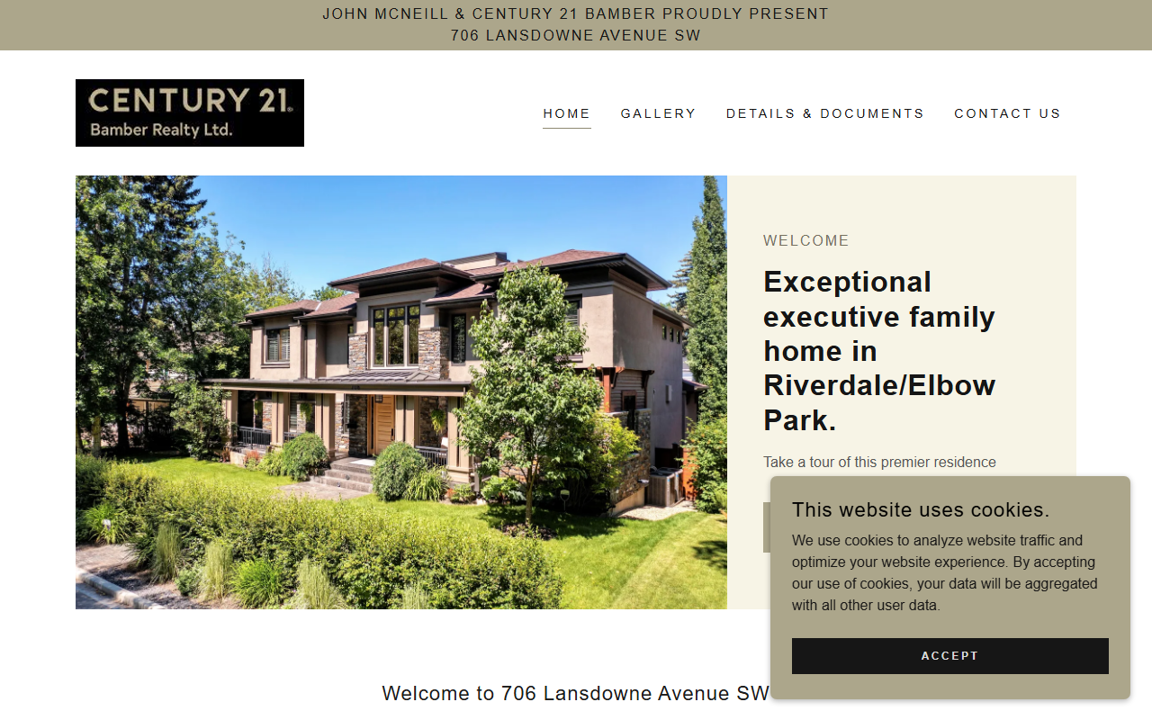 706lansdowne.com screenshot