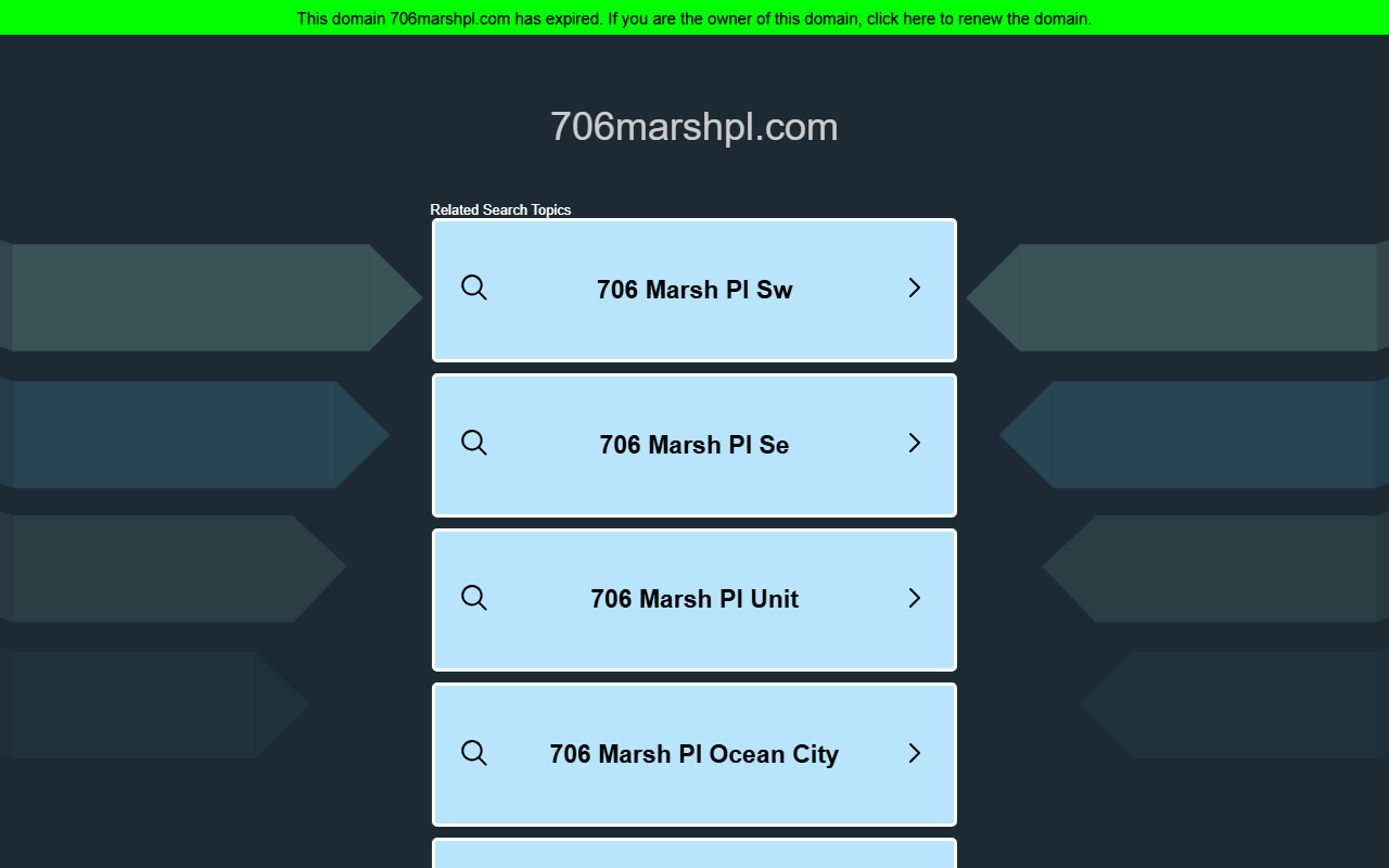 706marshpl.com screenshot